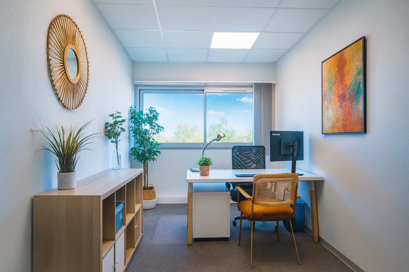Bureau équipé — tout inclus